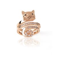 Anello La Gatta Gioielli Donna in Argento Cubic Zirconia LG40AN/R